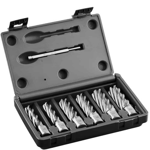HSS-Kernbohrer - HCL.KIT - Euroboor - Weldon / lang