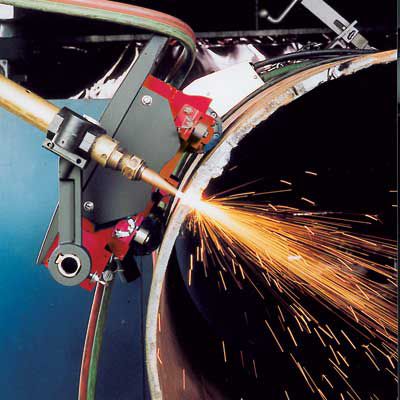 Autogenschneidkopf-Schneidsystem - MagnaCut XM - Mathey Dearman - Plasma / für Stahl / Rohr