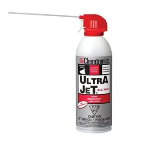 Reinigungsaerosol - Ultrajet® All-Way - CHEMTRONICS - Entstaubung / für Plastik / flammenabweisend