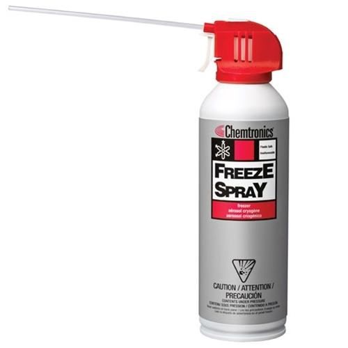 Aerosol zur Oberflächenbehandlung - Freeze - CHEMTRONICS - Kälte / für Plastik / flammenabweisend