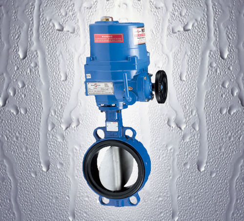 Absperrklappe - SYLAX® WAFER series - Flomatic - elektrisch betrieben / für Abwasser / Zwischenflansch