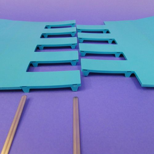 Perforiertes Förderband - PosiClean® - TANALS_ERO Joint® - glatt / Polyurethan / aus PU
