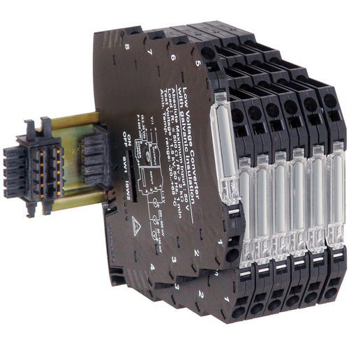 Wandler / Spannung / Strom - DSCP64 - Dataforth Corporation - für DIN-Schiene / Industrie / kompakt