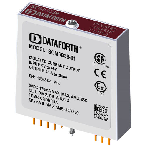 Stromausgangsmodul - SCM5B39-01 - Dataforth Corporation - analog