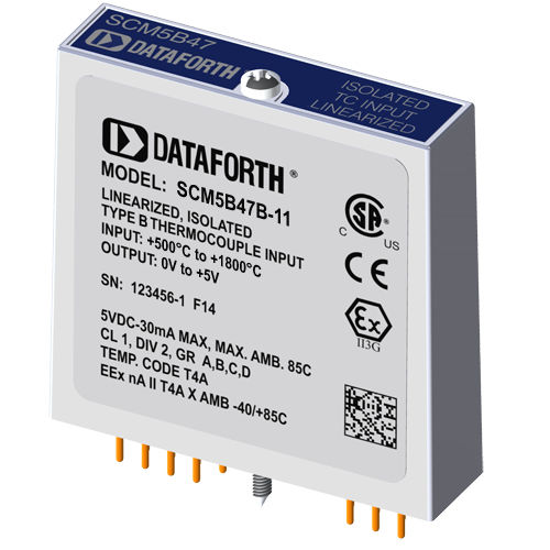 Eingangsmodul für Thermoelement - SCM5B47B-11 - Dataforth Corporation