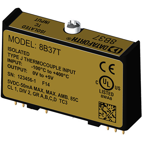 Eingang-Signalverarbeitungsmodul - 8B37T - Dataforth Corporation - für Thermoelement