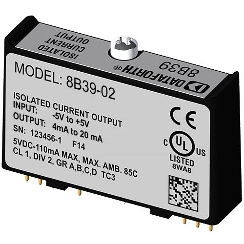 Ausgang-Signalverarbeitungsmodul - 8B39-02 - Dataforth Corporation - Strom