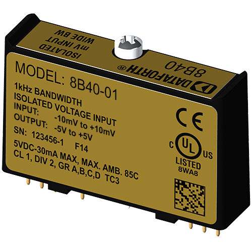 Eingang-Signalverarbeitungsmodul - 8B40-01 - Dataforth Corporation - Spannung