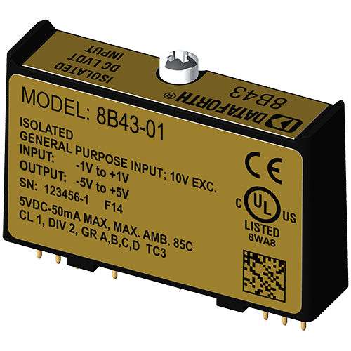 Eingang-Signalverarbeitungsmodul - 8B43-01 - Dataforth Corporation - LVDT Typ DC