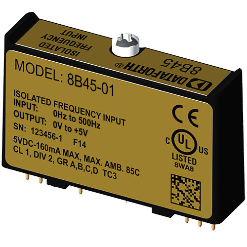 Eingang-Signalverarbeitungsmodul - 8B45-01 - Dataforth Corporation - Frequenz