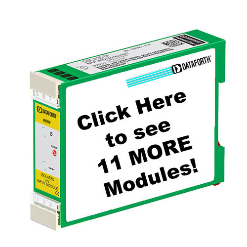 Eingang-Signalverarbeitungsmodul - DSCA36-xx Series - Dataforth Corporation - für Potentiometer / isoliert / für DIN-Schiene