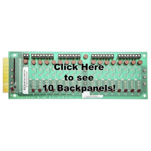 Backplane - SCMD-PBxx series - Dataforth Corporation