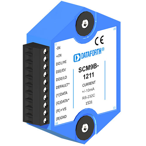 Sensor-zu-Computer-Signalverarbeitungsmodul - SCM9B-1211 - Dataforth Corporation - Analogeingänge / Strom / mit konfigurierbarem Ausgang
