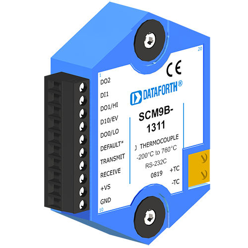 Sensor-zu-Computer-Signalverarbeitungsmodul - SCM9B-1311 - Dataforth Corporation - Analogeingänge / für Thermoelement