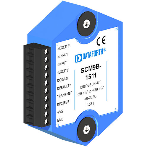Sensor-zu-Computer-Signalverarbeitungsmodul - SCM9B-1511  - Dataforth Corporation - Eingang / für Dehnungsmessstreifen