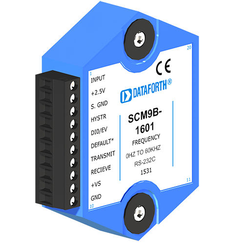 Eingang-Signalverarbeitungsmodul - SCM9B-1601 - Dataforth Corporation - Frequenz / Sensor-zu-Computer