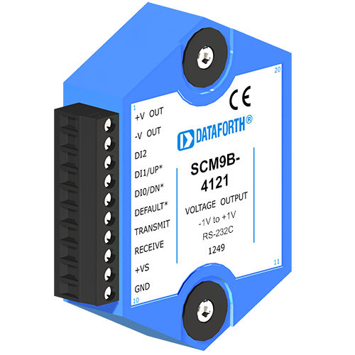 Analogausgänge-Signalverarbeitungsmodul - SCM9B-4121 - Dataforth Corporation - Spannung / Sensor-zu-Computer