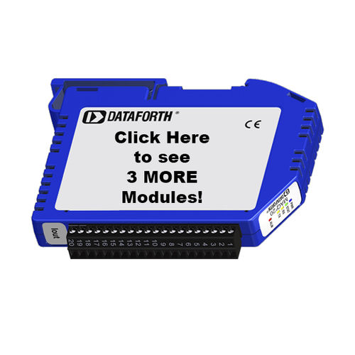Eingang-Signalverarbeitungsmodul - MAQ20-Jxx Series - Dataforth Corporation - für Thermoelement / für DIN-Schiene
