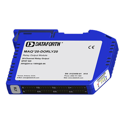 Ausgangsmodul mit Relais-Ausgang - MAQ20-DORLY20 - Dataforth Corporation - analog / mit 8 Relaisausgängen / Automatisierung