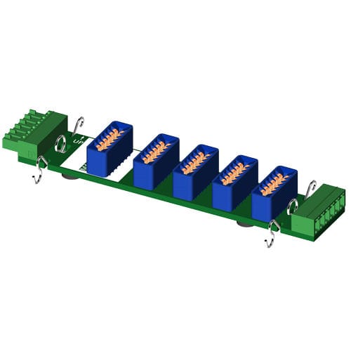 Backbone-Anschlussmodul - MAQ20-BKPL4 - Dataforth Corporation - für DIN-Schiene / für E/A Modul