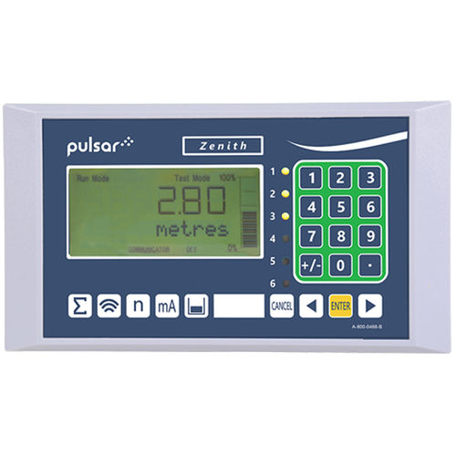 Pumpwerk-Steuerung / mit integriertem Alarm - Zenith  - Pulsar Measurement - zur Pumpenverwaltung / mit Zurücksetzen der automatischen Pumpe / Ultraschall