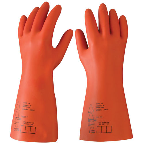 Laborhandschuh - R1260 series - DERANCOURT - isolierend / Leder