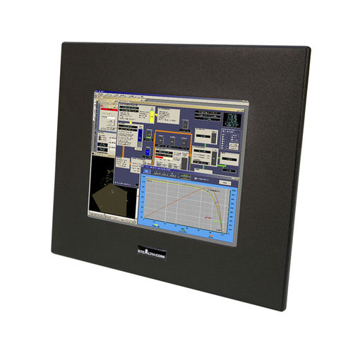 LCD-Monitor - SV-840A-PM-RT - Stealth - mit resisitivem Touchscreen / Industrie / 8,4"