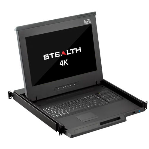 LCD-Monitor - FR-1010-17W-4K-KVM - Stealth - für Industrieanwendungen / 17,3" / 1920 x 1080