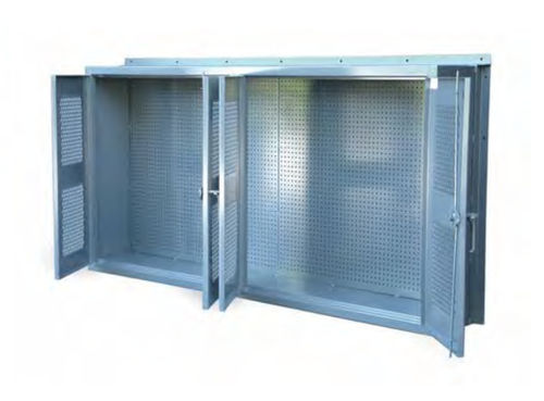 Lagerschrank - WM-15398 - Stronghold - wandmontiert / doppeltürig / belüftet