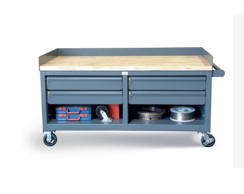 Holzwerkbank - CSU-4DB-CA series - Stronghold - mobil / Multi-Schubladen