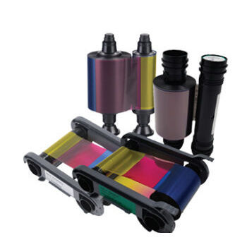 Harz-Thermotransferband - 1/2 YMCKO series - EVOLIS - für Kunststoff-Kartendrucker