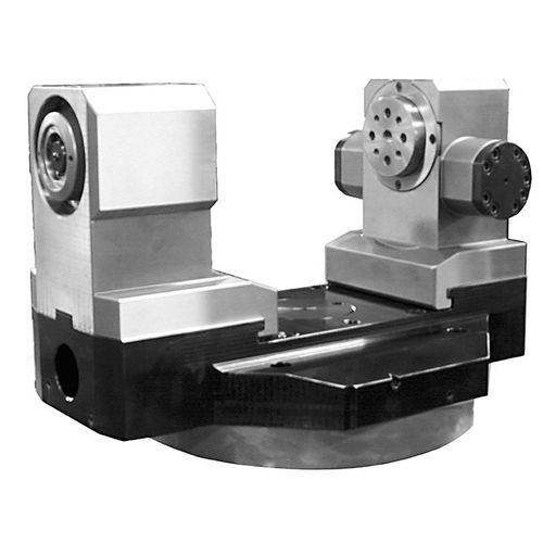 Schraubstock für Werkzeugmaschinen - AIV series - Effecto Group S.p.A. - hydraulisch / 5-Achs / drehbar