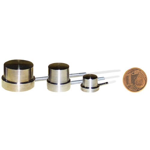 Wägezelle / Zug- und Druckkraft - 8402 - burster präzisionsmesstechnik gmbh & co kg - Knopf / Dehnungsmessstreifen / Edelstahl