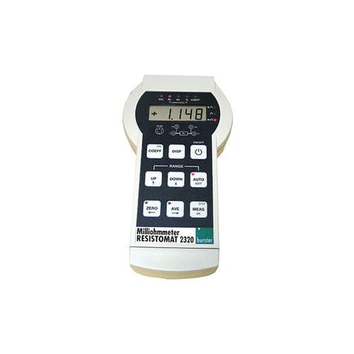 Digitales Ohmmeter - RESISTOMAT® 2320 - burster präzisionsmesstechnik gmbh & co kg - tragbar / 4-Leiter / batteriebetrieben