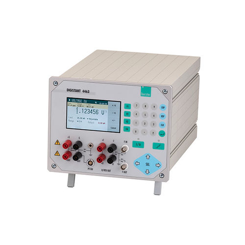 Universal-Kalibrator - DIGISTANT® 4463 - burster präzisionsmesstechnik gmbh & co kg - tragbar / Hochpräzision / Tisch