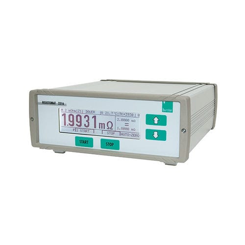 Digitales Milliohmmeter - 2316 - burster präzisionsmesstechnik gmbh & co kg - Tisch / 4-Leiter / gehärtet