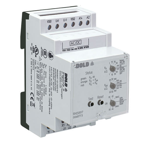 Isolationsüberwachungsgerät für AC-Netz - VARIMETER IMD | RN 5897/320 - DOLD - DC / AC/DC / für DIN-Schiene