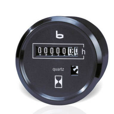 Stundenzähler - 587.10.2 - BAUSER - analog / elektronisch / elektromechanisch