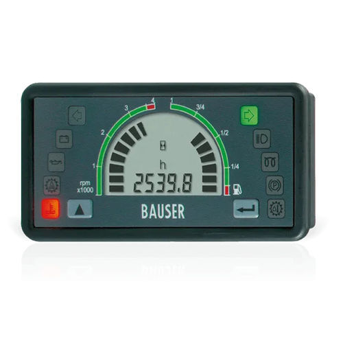 LED-Display - 808 - BAUSER - LCD / 7 Segmente / eingebaut
