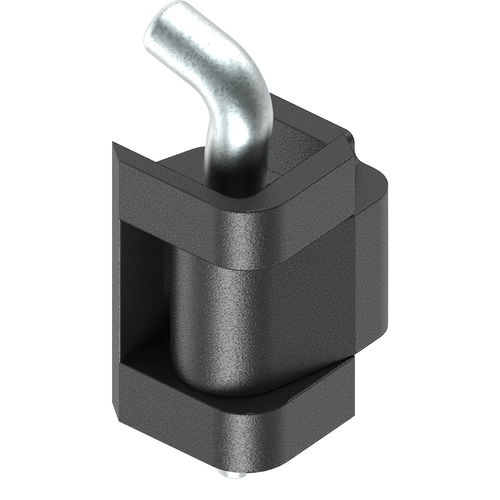 Unsichtbares Scharnier - 4A-160  - EMKA Beschlagteile GmbH & Co. KG - aus verzinktem Stahl / Schweiß / 180°