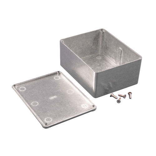 Wandmontiertes Gehäuse - 1590K4 Series - Hammond - rechteckig / Zink / für Messinstrumente