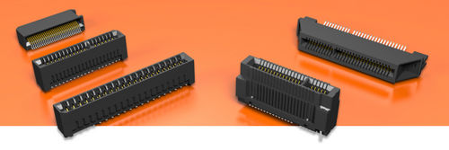 RF-Steckverbinder - SAMTEC - Kartenrand / SMT / rechteckig