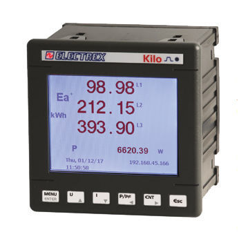 LED-Analysator - PFNK9-1Q5D9-F21 KILO NET 96 PQ WEB LOG 16 FULL - ELECTREX - Überwachung / für Stromnetz / Netz AC