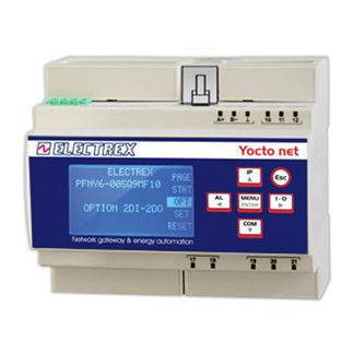 Telemetrie-Gateway - PFNY6-005D9-110 YOCTO NET D6 WEB LOG 8 - ELECTREX - Industrie / für Kommunikation / Serie