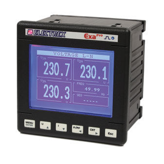 Analysator für gefährliche Umgebungen - PFAE9-10102-E00 EXA PRO 96 - ELECTREX - für dreiphasige Stromnetze / für einphasige Stromnetze / Industrie
