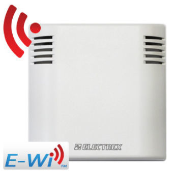 Feuchte- und Temperatursensor / relativ - PFATDHI-0BW DECA - ELECTREX - wandmontiert / Funk / 12 VDC