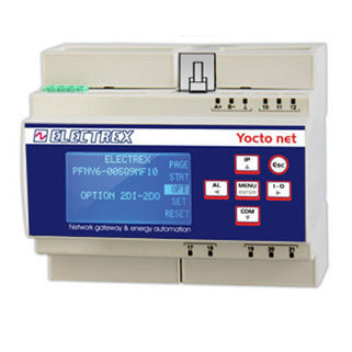 Ethernet-Verbindung / Hutschienen - PFNY6-005D9-150 YOCTO NET D6 WEB LOG 40 - ELECTREX - Industrie