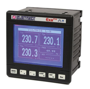 Überwachungs-Analysator - PFAE9-1B1Z2-EMF EXA PRO 96 - ELECTREX - für Stromnetz / Industrie / Netzqualität