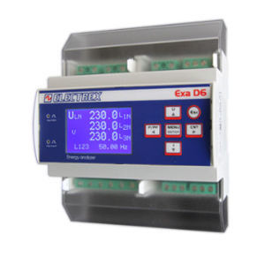 Überwachungs-Analysator - PFAE6M1-0A EXA MID D6 - ELECTREX - für Stromnetz / Leistung / Spannung