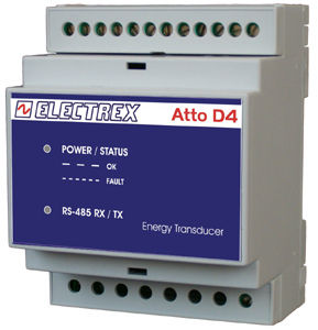 Stromwandler mit Wandler - PFA7431-02 - ELECTREX - für DIN-Schiene